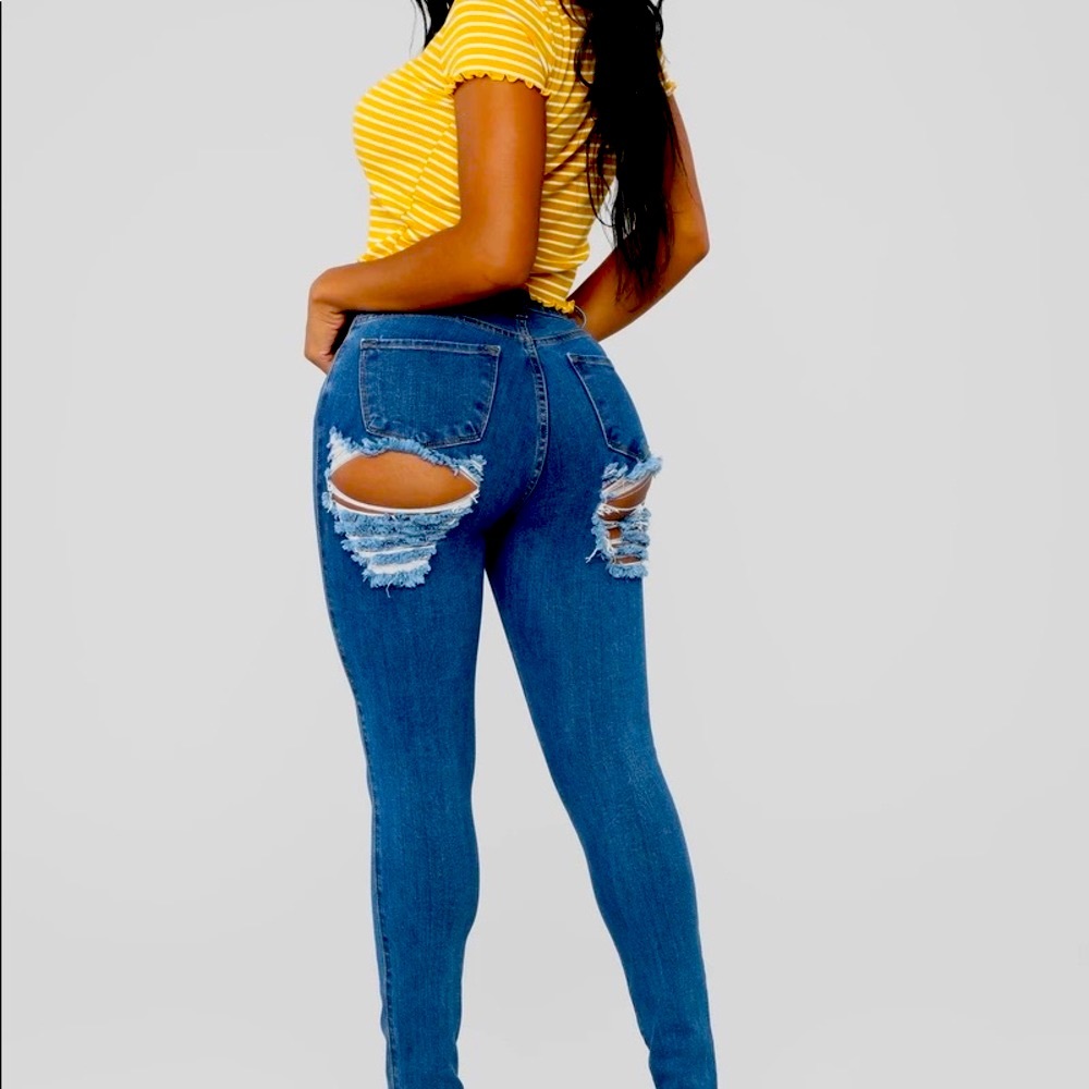 Fashion jeans couldn’t fit